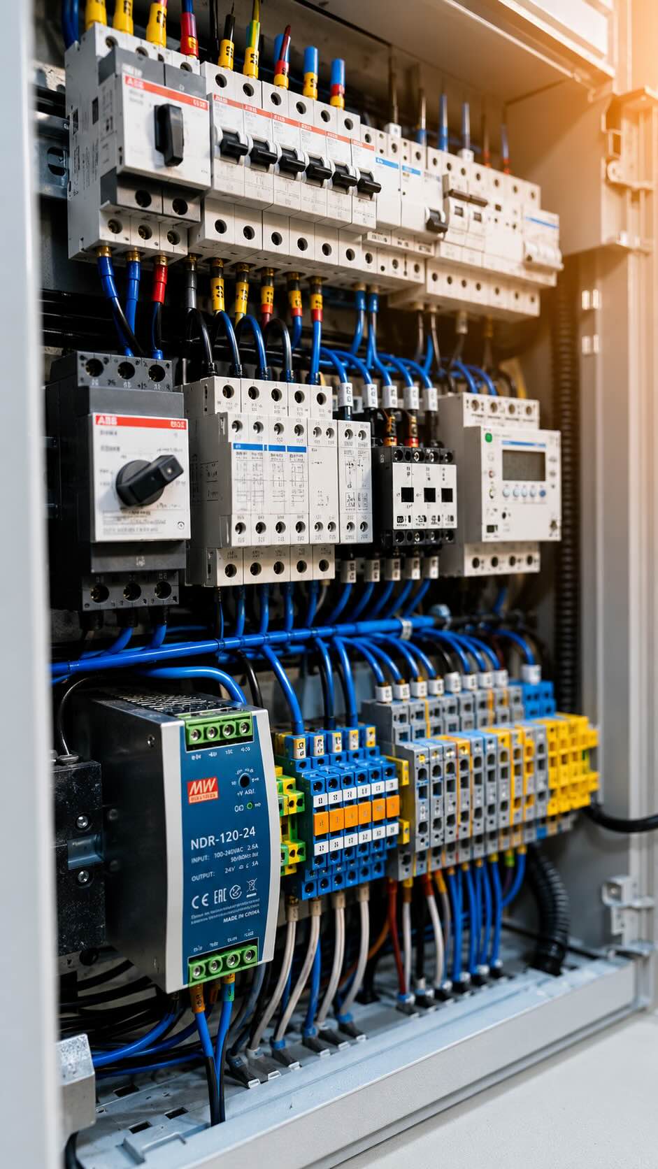 Contrôle électrique sur installation